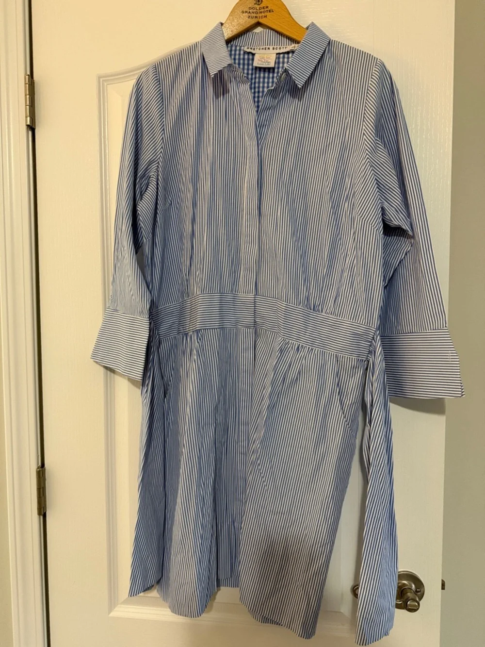 Gretchen Scott wash and wear breezy blouson dress - Picture 2 of 4